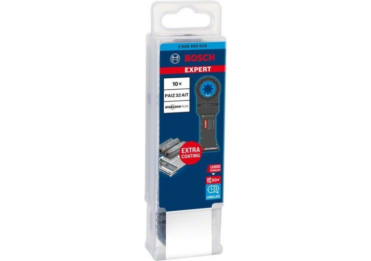 Lame pour outil multifonctions Expert MetalMax PAIZ 32 AIT 50 x 32 mm 10 pces - 2608900020 - Bosch
