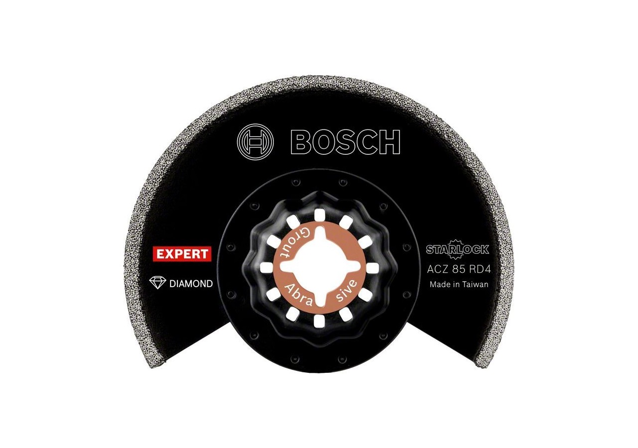 Lame pour outils multifonctions Expert Grout Segment Blade ACZ 85 RD4 85 mm - 2608900034 - Bosch