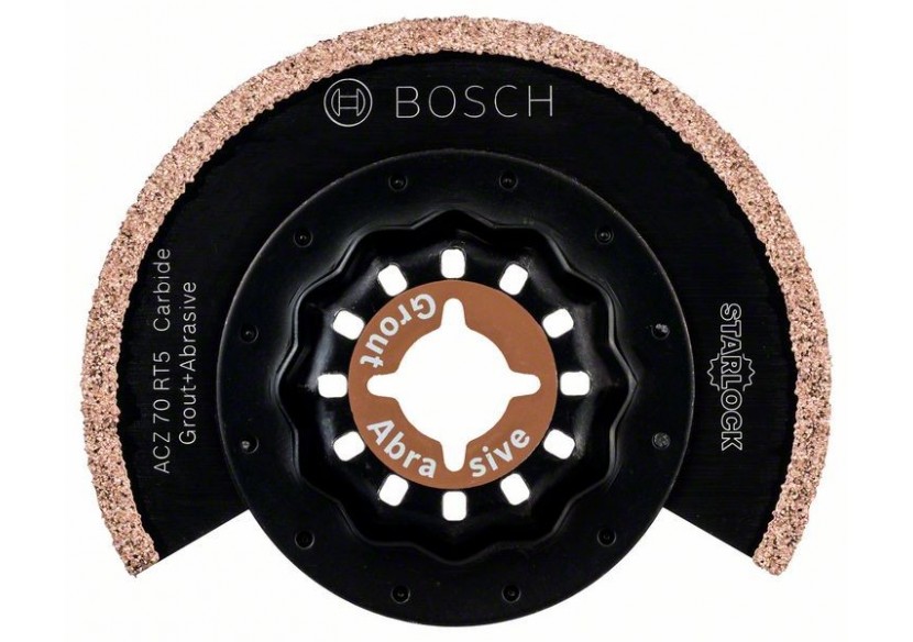 Lame segment Starlock Concr.Carbure Abrasifs/Joints  Ø70mm G50  ACZ70RT5 - 2608661692 - Bosch Lame segment Starlock Concr.Carbure Abrasifs/Joints  Ø70mm G50  ACZ70RT5 - 2608661692 - Bosch