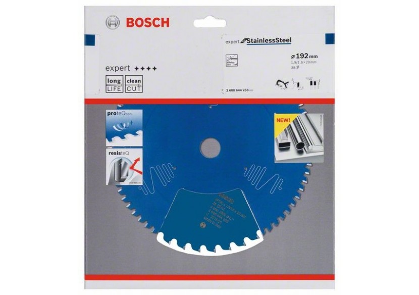 Lame scie circulaire Expert Inox 192x20x1,9mm  38D - 2608644288 - Bosch Lame scie circulaire Expert Inox 192x20x1,9mm  38D - 2608644288 - Bosch