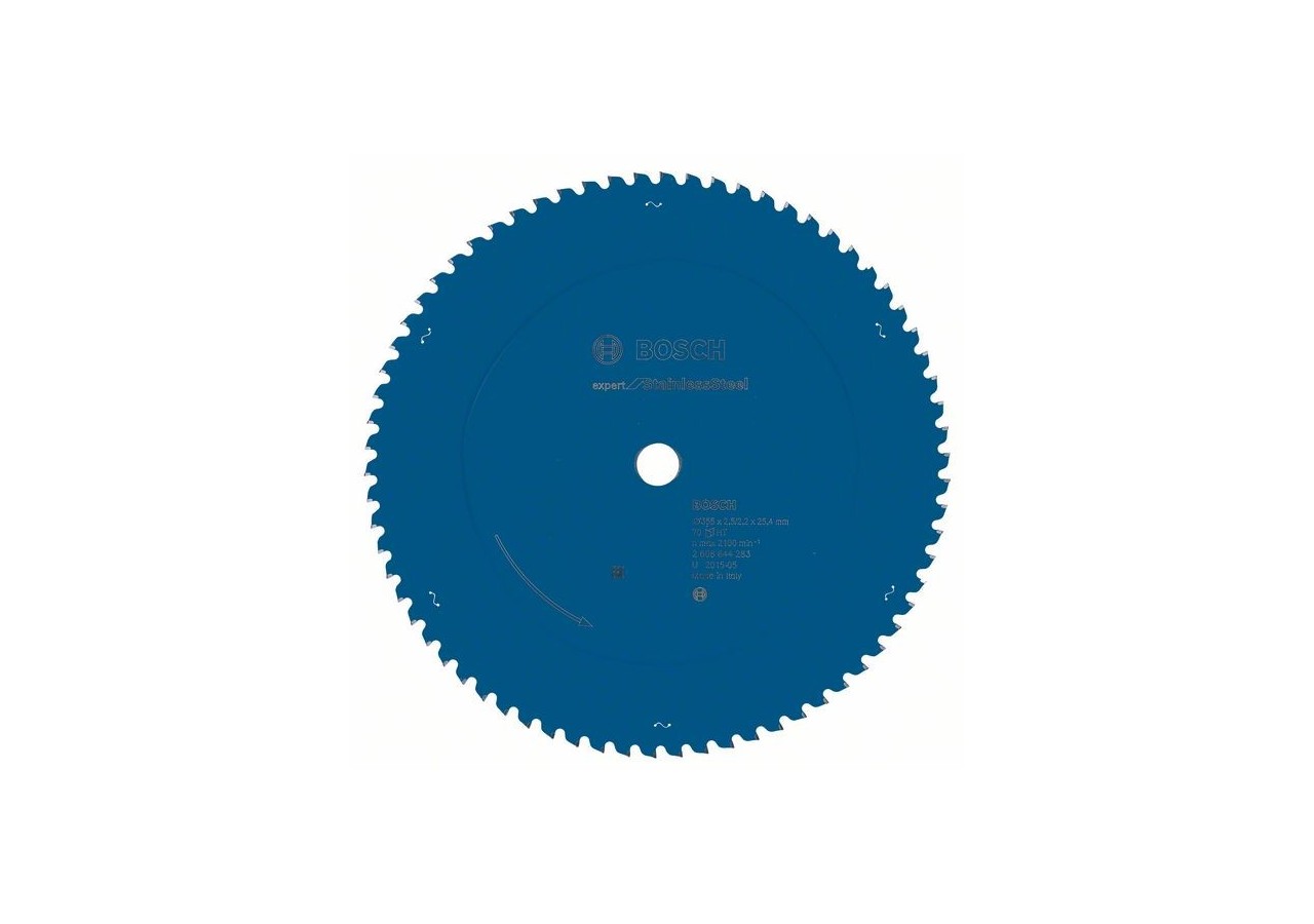 Lame scie circulaire Expert Inox 355x25,4x2,5mm  70D - 2608644283 - Bosch