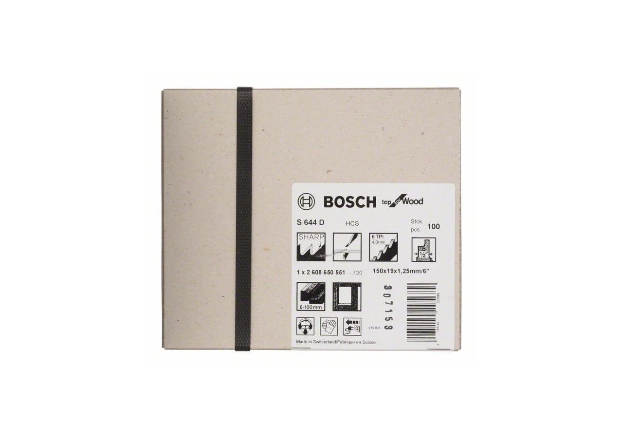 Lames de scie sabre - Top for Wood - 2608650551 - Bosch