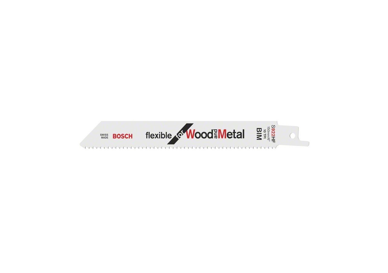 Lames de scie sabre – Flexible for Wood and Metal - 2608656039 - Bosch