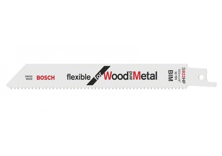 Lames de scie sabre – Flexible for Wood and Metal - 2608656320 - Bosch