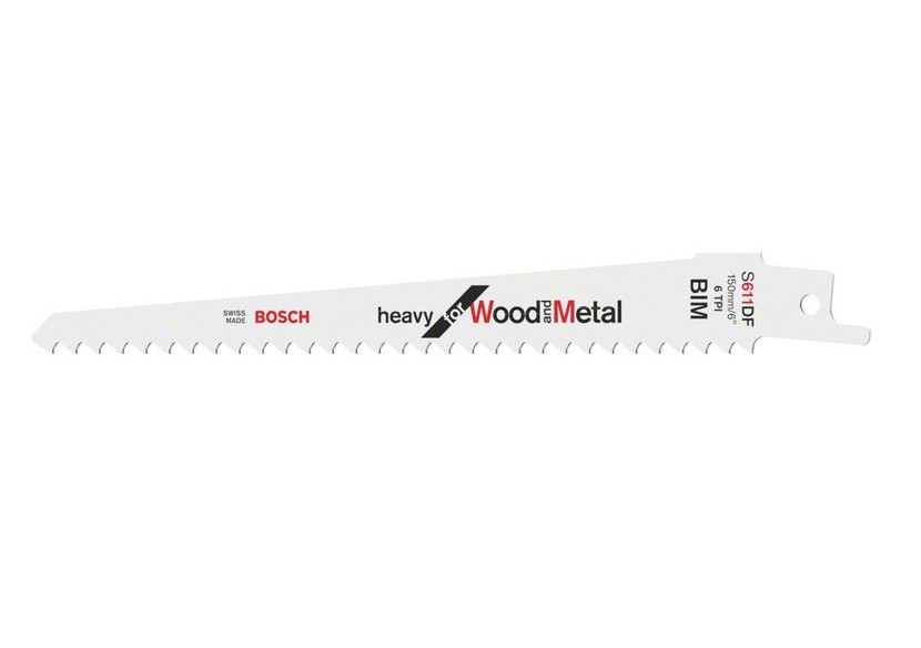 Lames de scie sabre – Heavy for Wood and Metal - 2608656258 - Bosch