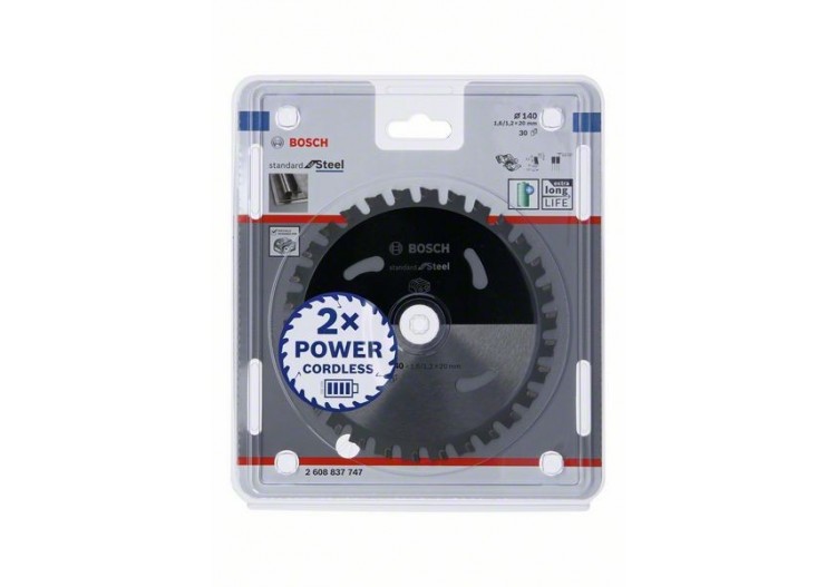 Lames de scies circulaires pour les scies circulaires à métaux sans fil - 2608837747 - Bosch