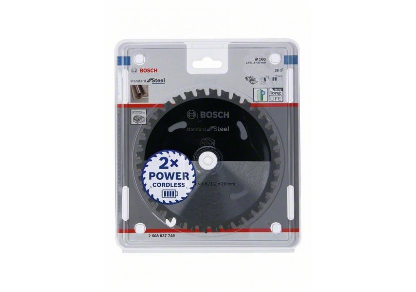 Lames de scies circulaires pour les scies circulaires à métaux sans fil - 2608837749 - Bosch