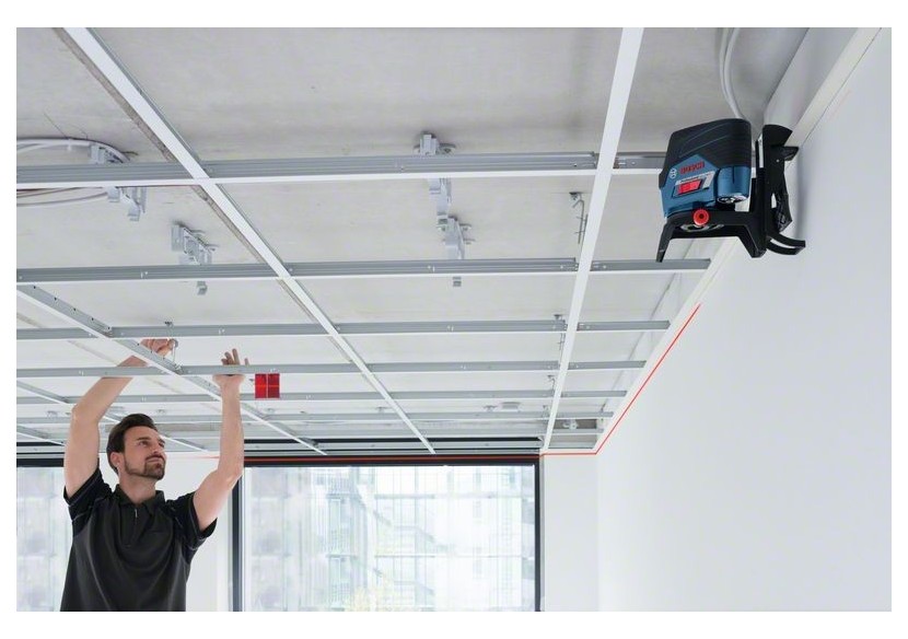 Laser combiné GCL 2-50 C + RM2 (12V), BM 3 clip, L-Boxx - 0601066G03 - Bosch