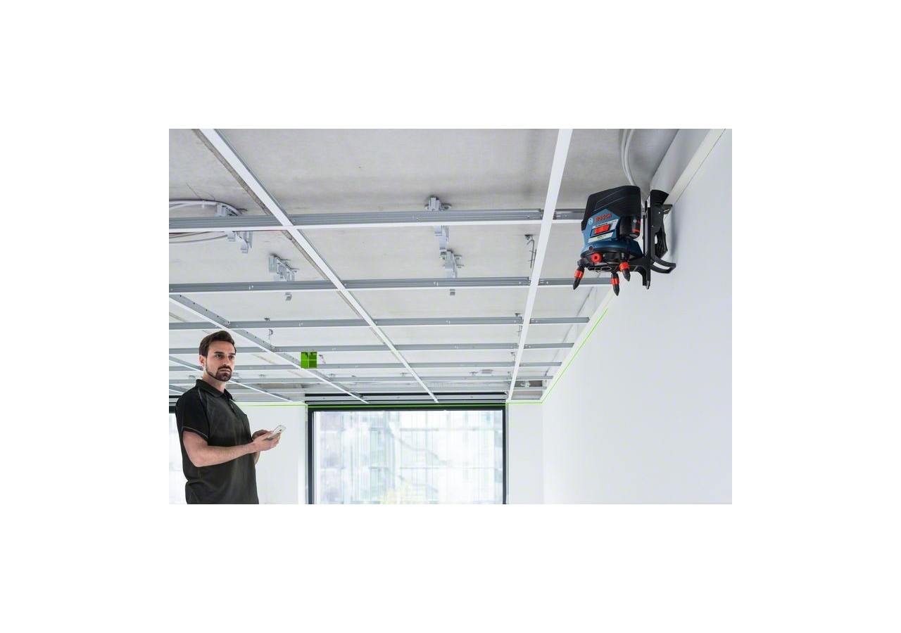 Laser combiné GCL 2-50 CG + RM 2, BM 3 clip, L-Boxx (Version batterie) - 0601066H00 - Bosch