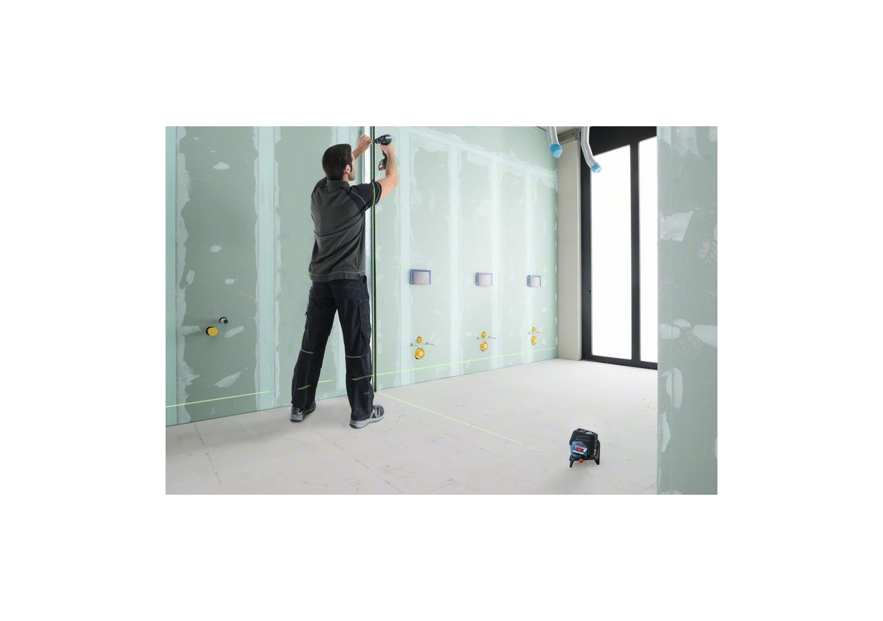 Laser combiné GCL 2-50 CG Solo + L-Boxx (Livré sans batterie ni chargeur) - 0601066H03 - Bosch