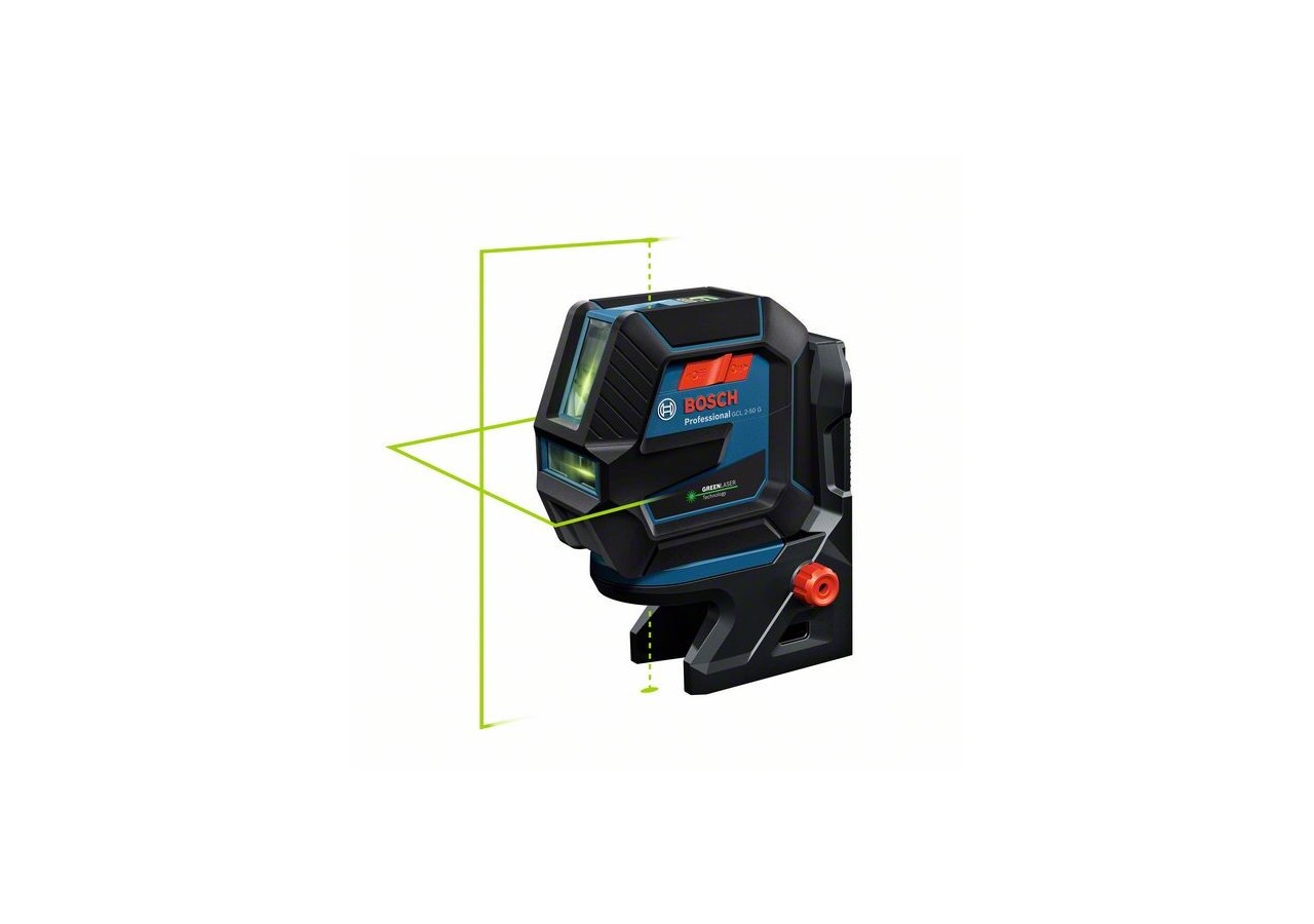 Laser combiné GCL 2-50 G + RM 10 + Pince DK 10 (Coffret) (Version piles) - 0601066M02 - Bosch
