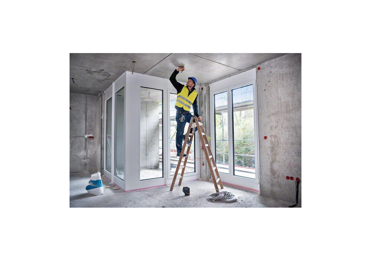 Laser combiné GCL 2-50 G + RM 10 + Pince DK 10 (Coffret) (Version piles) - 0601066M02 - Bosch