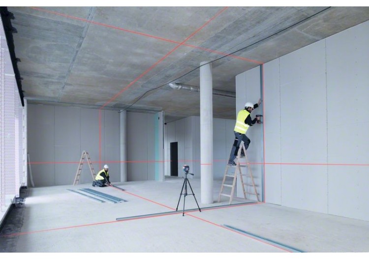 Laser lignes GLL 3-80 C + Cellule de Réception LR 7 (Version batterie) - 0601063R05 - Bosch 2