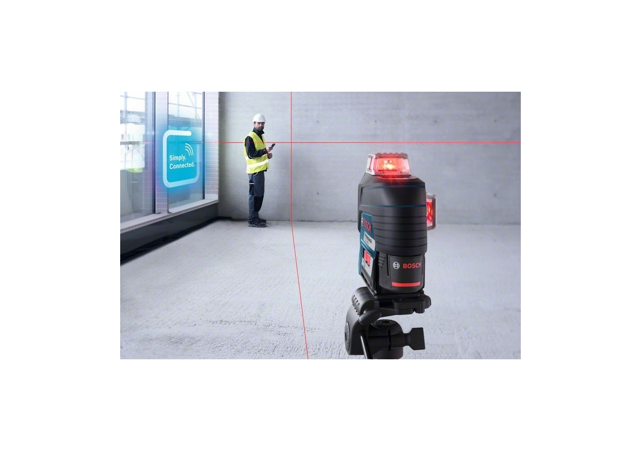 Laser lignes GLL 3-80 C + trépied BT 150 (Version piles) - 0601063R01 - Bosch