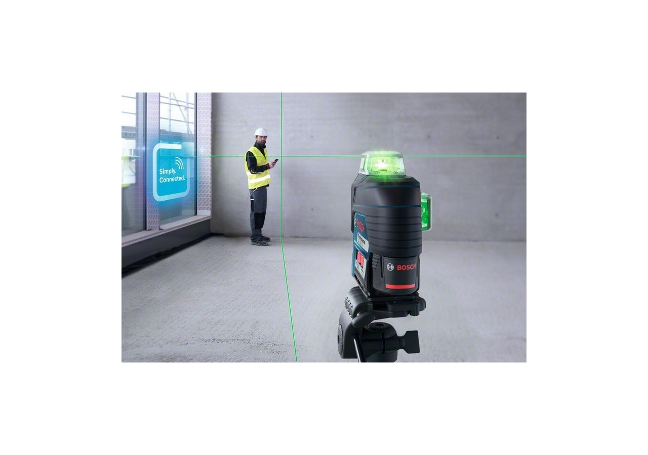 Laser lignes GLL 3-80 CG + BM1 Plus L-Boxx (version batterie) - 0601063T00 - Bosch