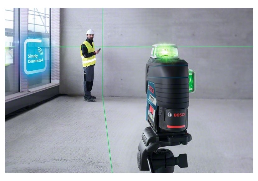 Laser lignes GLL 3-80 CG + BM1 Plus L-Boxx (version batterie) - 0601063T00 - Bosch