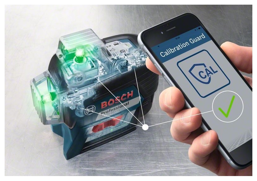 Laser lignes GLL 3-80 CG + BM1 Plus L-Boxx (version batterie) - 0601063T00 - Bosch