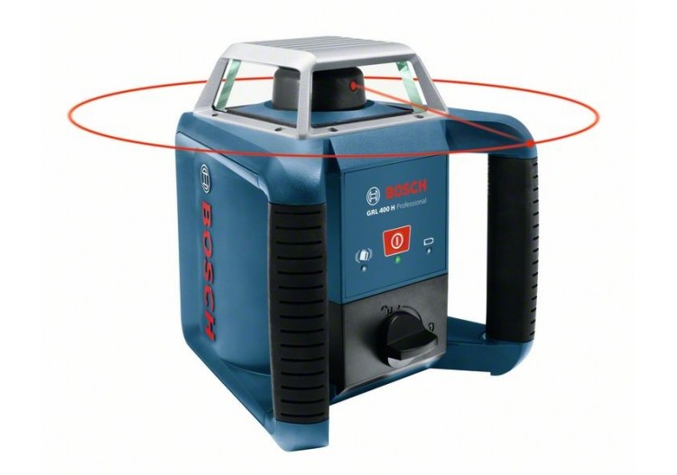 Laser rotatif GRL 400 H + BT 170 HD + GR 240 - 061599403U - Bosch