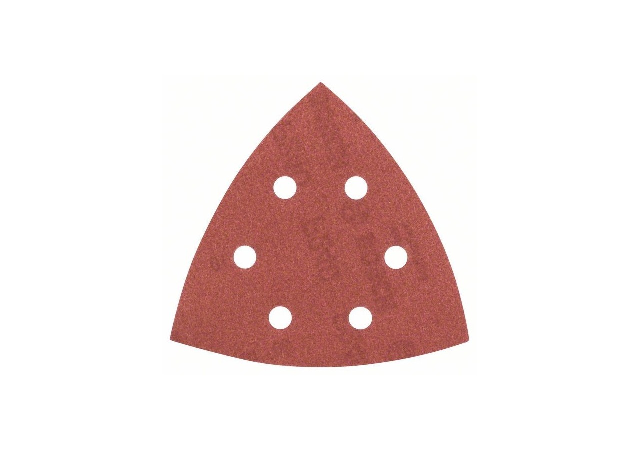 Lot de feuilles abrasives de 5 pièces pour ponceuses Delta G : 240 - 2609256A59 - Bosch