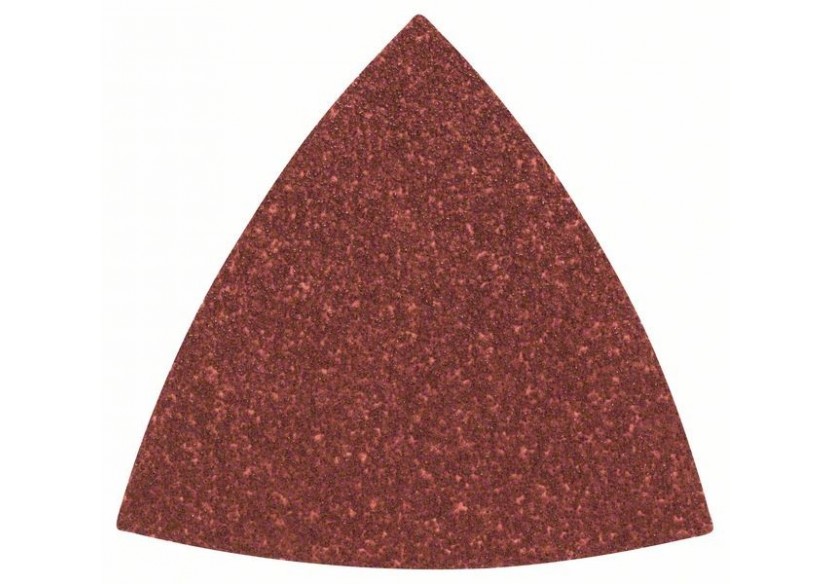 Lot de feuilles abrasives de 5 pièces pour ponceuses Delta G : 80 - 2609256A44 - Bosch
