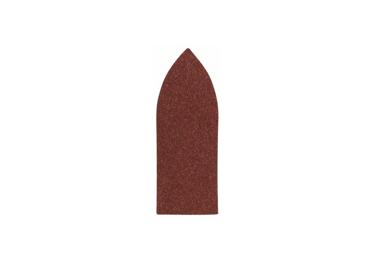 Lot de feuilles abrasives de 5 pièces pour ponceuses Delta, adaptateur G : 120 - 2609256A39 - Bosch