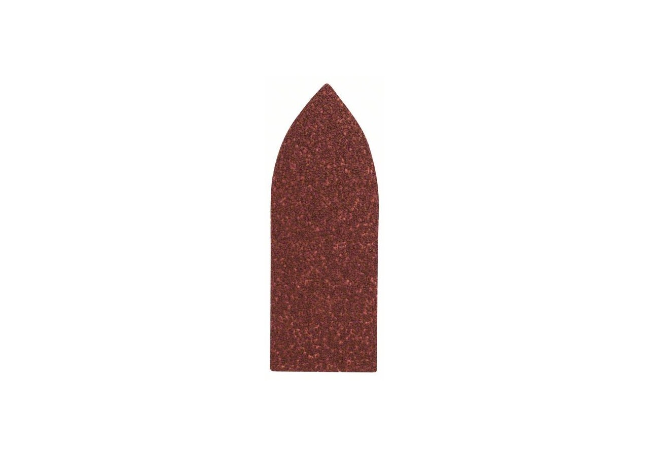 Lot de feuilles abrasives de 5 pièces pour ponceuses Delta, adaptateur G : 80 - 2609256A38 - Bosch