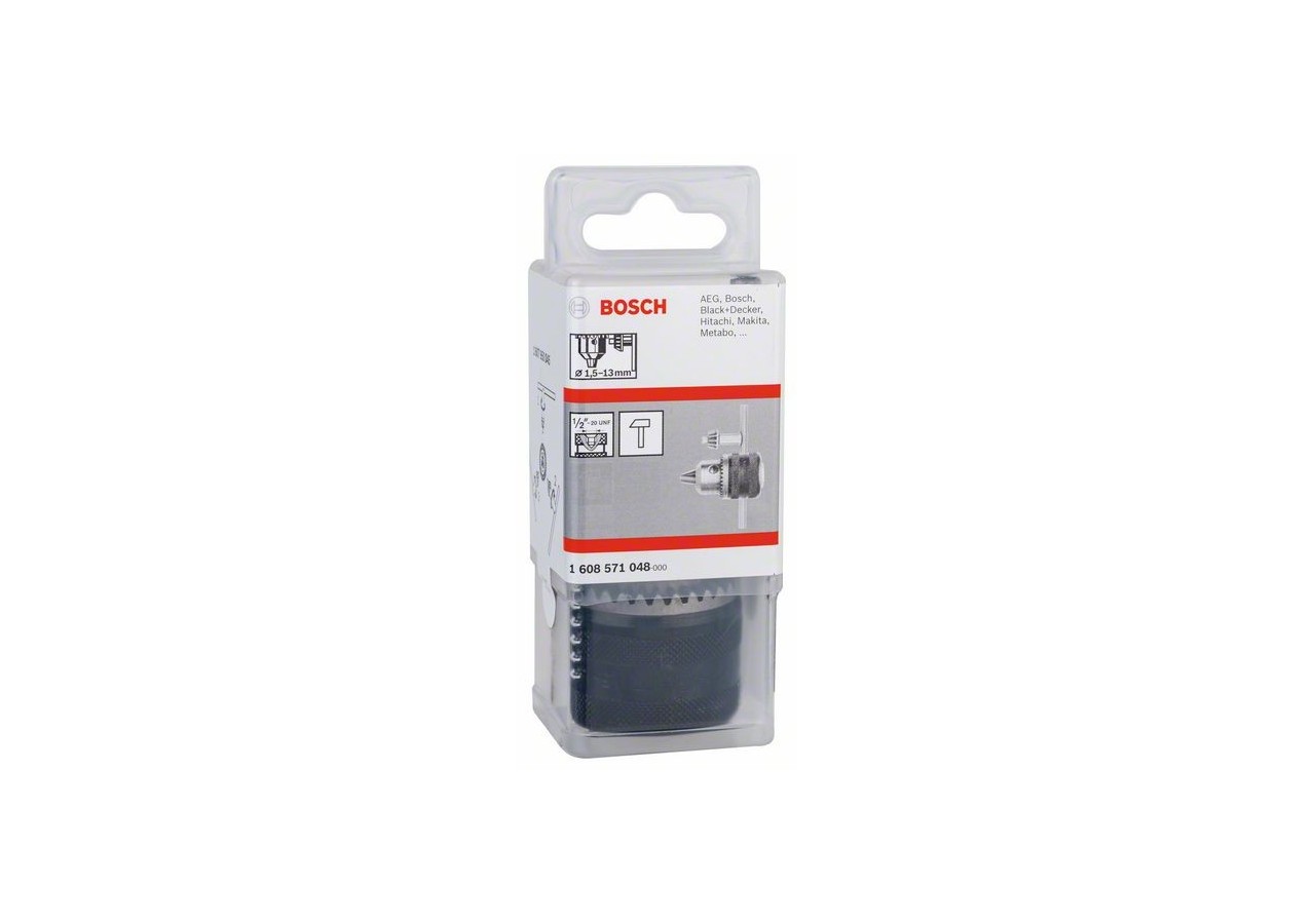 MANDRIN A CLE 1/2'' 13MM - 1608571048 - Bosch