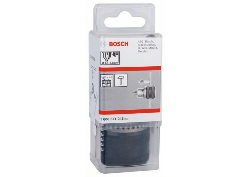 MANDRIN A CLE 1/2'' 13MM - 1608571048 - Bosch MANDRIN A CLE 1/2'' 13MM - 1608571048 - Bosch