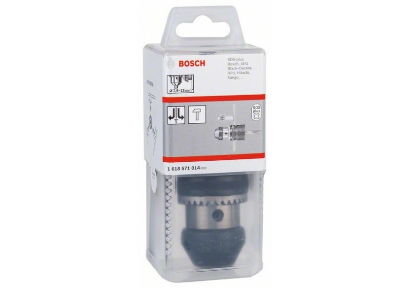 Mandrin à clé jusqu’à 13 mm Mandrins à clé Version spécial percussion - 1618571014 - Bosch Mandrin à clé jusqu’à 13 mm Mandrins à clé Version spécial percussion - 1618571014 - Bosch