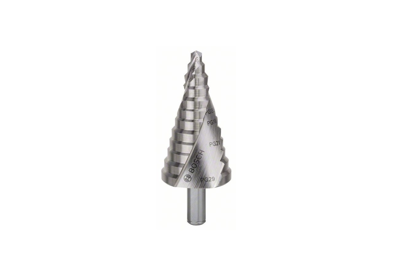 Mèche 12 ét. HSS, PG7-21, 6-37MM - 2608587428 - Bosch