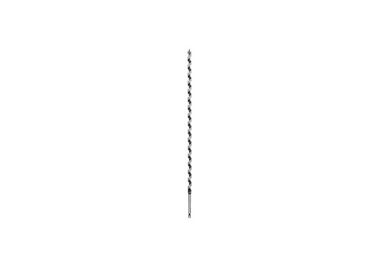 Mèche à bois hélicoïdale, six pans 10 x 385 x 450 mm, d 6,35 mm Longueur totale 450 mm - 2608597641 - Bosch