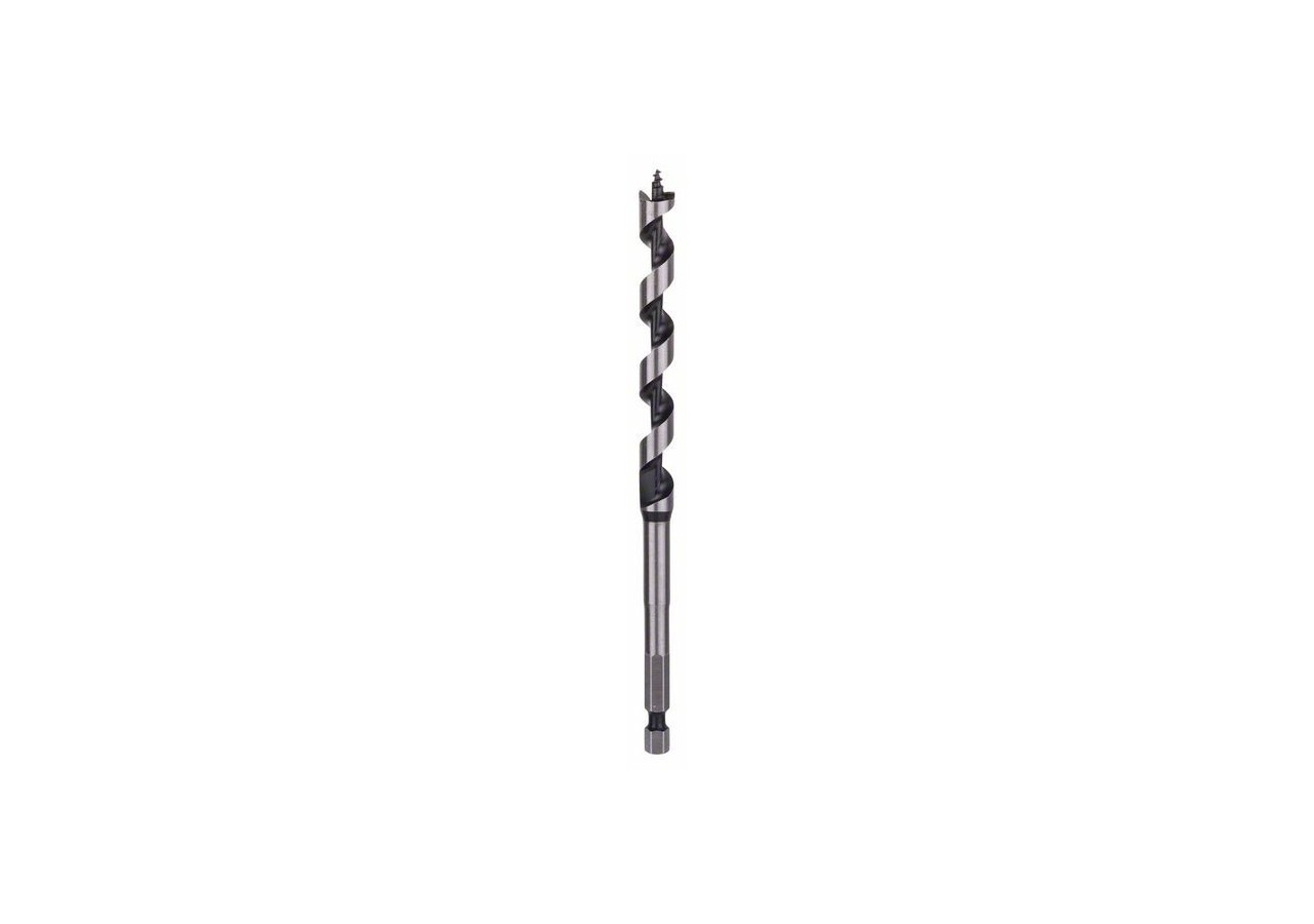 Mèche à bois hélicoïdale, six pans 10 x 95 x 160 mm, d 6,35 mm Longueur totale 160 mm - 2608585697 - Bosch