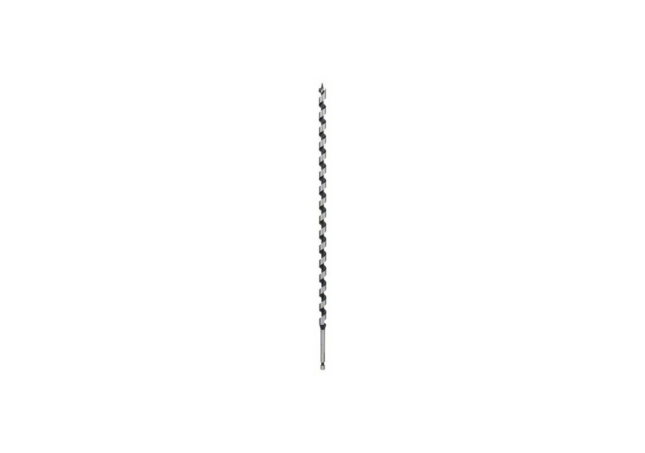 Mèche à bois hélicoïdale, six pans 12 x 385 x 450 mm, d 6,35 mm Longueur totale 450 mm - 2608597642 - Bosch