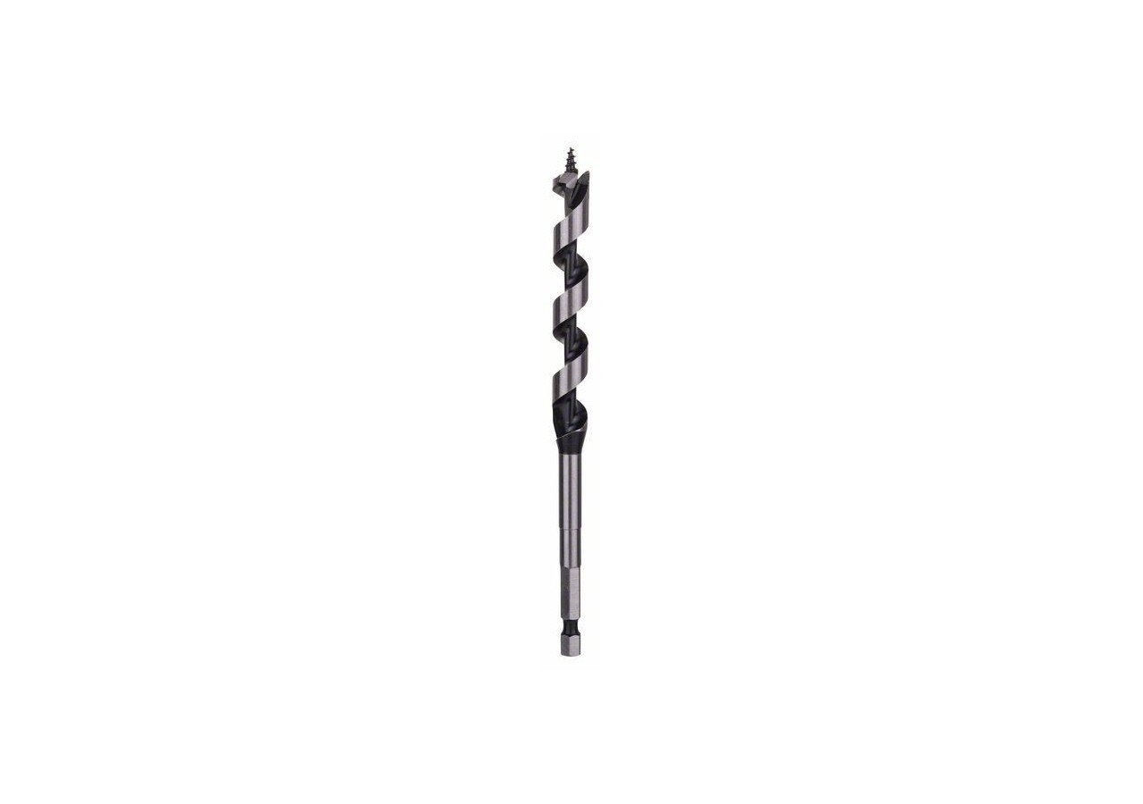 Mèche à bois hélicoïdale, six pans 12 x 95 x 160 mm, d 6,35 mm Longueur totale 160 mm - 2608585699 - Bosch