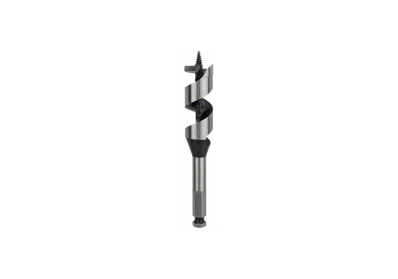 Mèche à bois hélicoïdale, six pans 26 x 95 x 160 mm, d 11,1 mm Longueur totale 160 mm - 2608585709 - Bosch