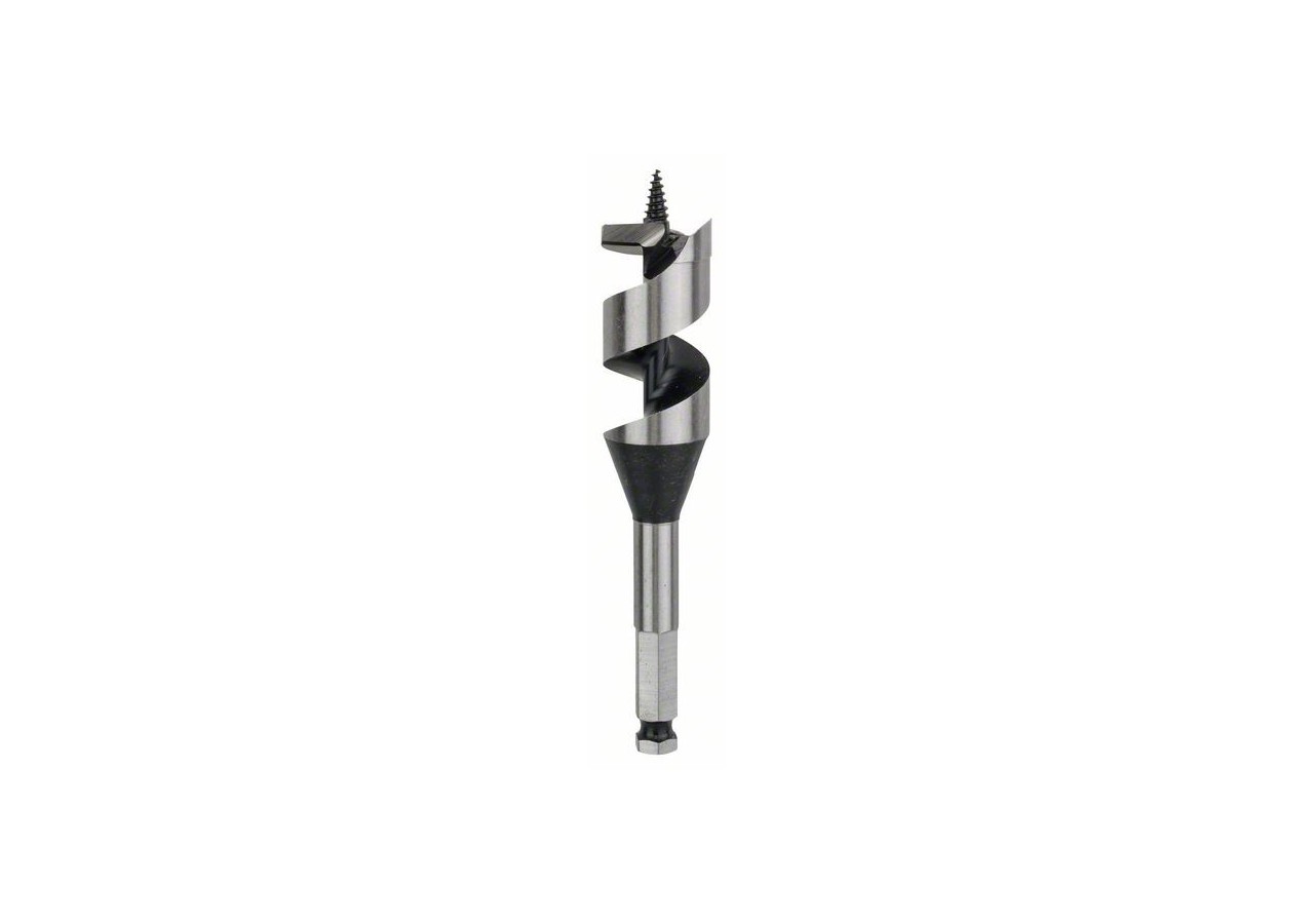 Mèche à bois hélicoïdale, six pans 30 x 95 x 160 mm, d 11,1 mm Longueur totale 160 mm - 2608585711 - Bosch