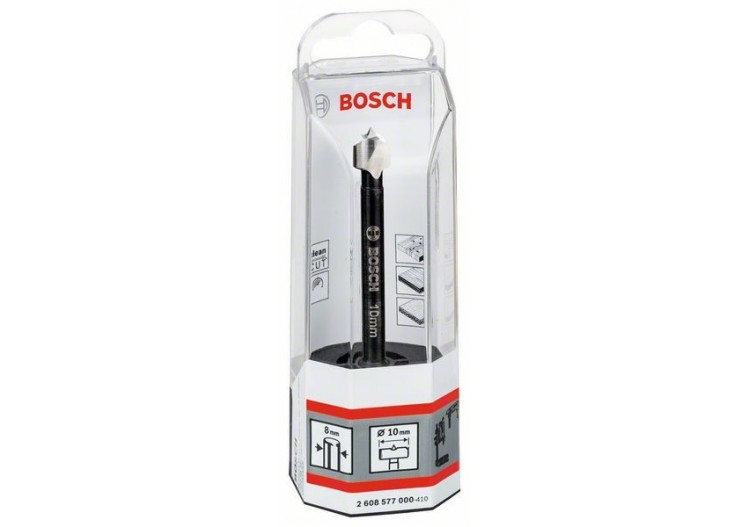 Mèche à façonner Forstner 10 mm 10 x 90 mm, d 8 mm, toothed-edge Pack de 1 - 2608577000 - Bosch