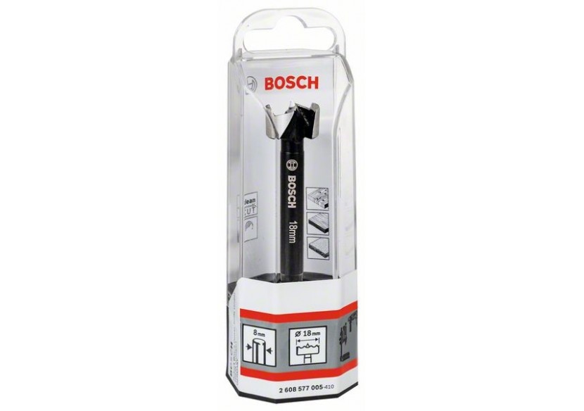 Mèche à façonner Forstner 18 mm 18 x 90 mm, d 8 mm, toothed-edge Pack de 1 - 2608577005 - Bosch