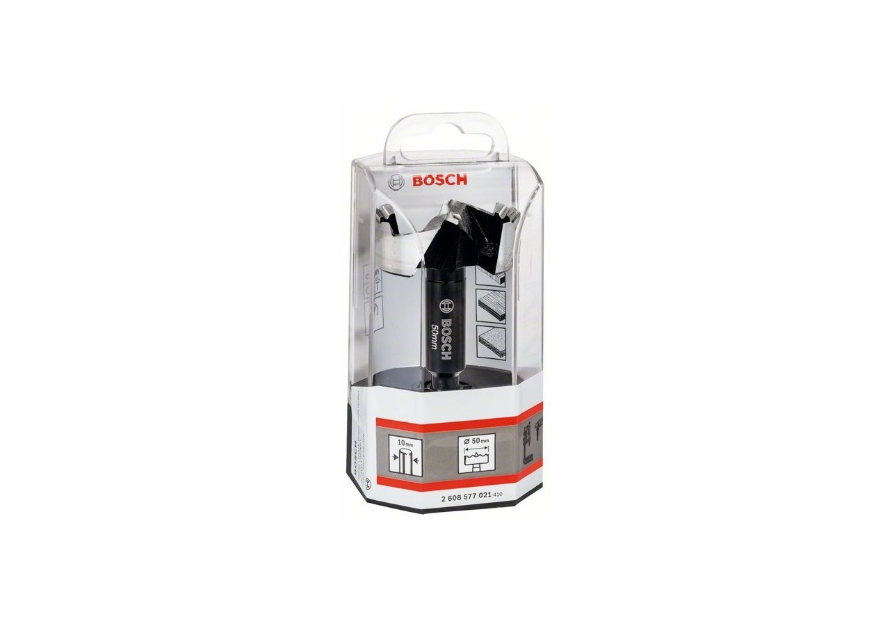 Mèche à façonner Forstner 50 mm 50 x 90 mm, d 10 mm, toothed-edge Pack de 1 - 2608577021 - Bosch
