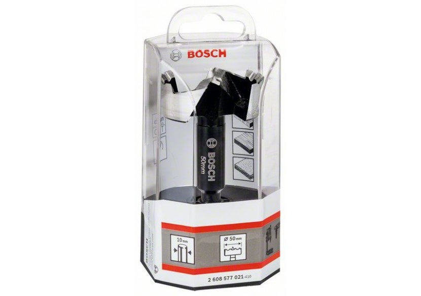 Mèche à façonner Forstner 50 mm 50 x 90 mm, d 10 mm, toothed-edge Pack de 1 - 2608577021 - Bosch