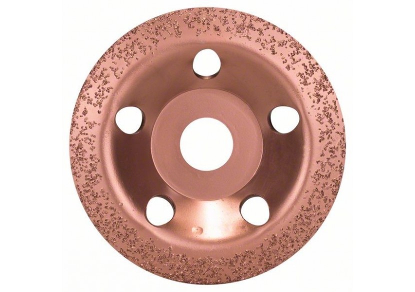Meule assiette au carbure 115 x 22,23 mm  fin, surface bombée Surface de travail bombée - 2608600180 - Bosch Meule assiette au carbure 115 x 22,23 mm  fin, surface bombée Surface de travail bombée - 2608600180 - Bosch