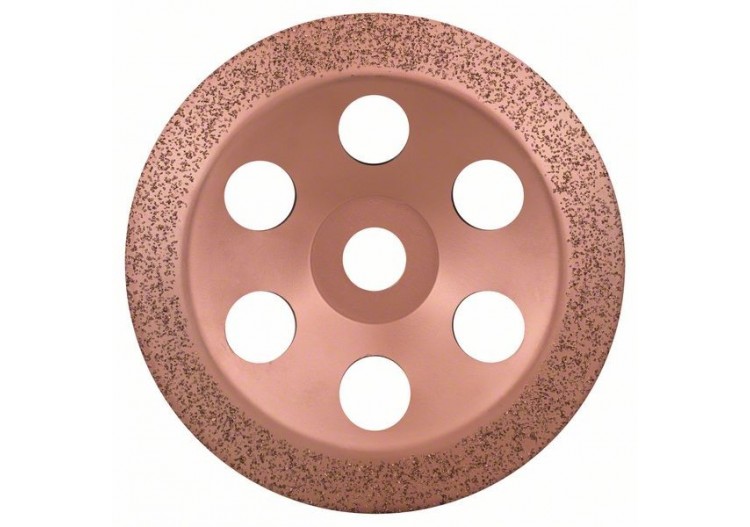 Meule assiette au carbure 180 x 22,23 mm  fin, surface bombée Surface de travail bombée - 2608600365 - Bosch