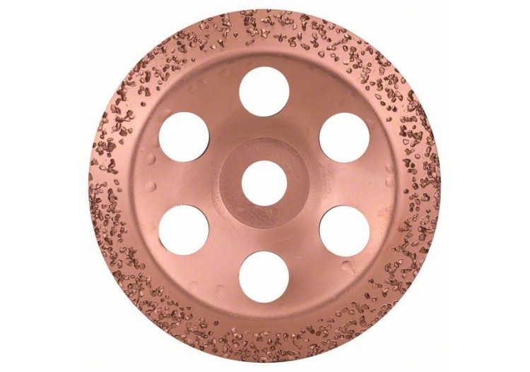 Meule assiette au carbure 180 x 22,23 mm gros, surface bombée Surface de travail bombée - 2608600367 - Bosch