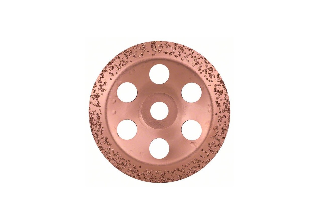 Meule assiette au carbure 180 x 22,23 mm gros, surface bombée Surface de travail bombée - 2608600367 - Bosch