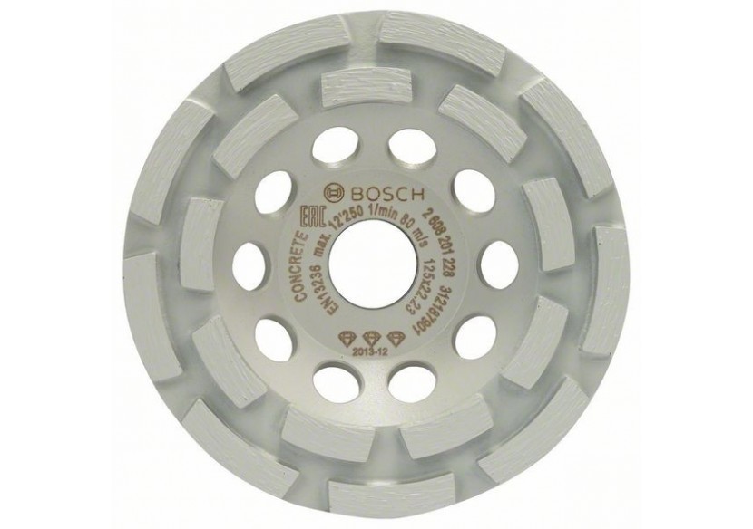 Meule assiette diamantée Best for Concrete 125 x 22,23 x 4,5 mm - 2608201228 - Bosch Meule assiette diamantée Best for Concrete 125 x 22,23 x 4,5 mm - 2608201228 - Bosch
