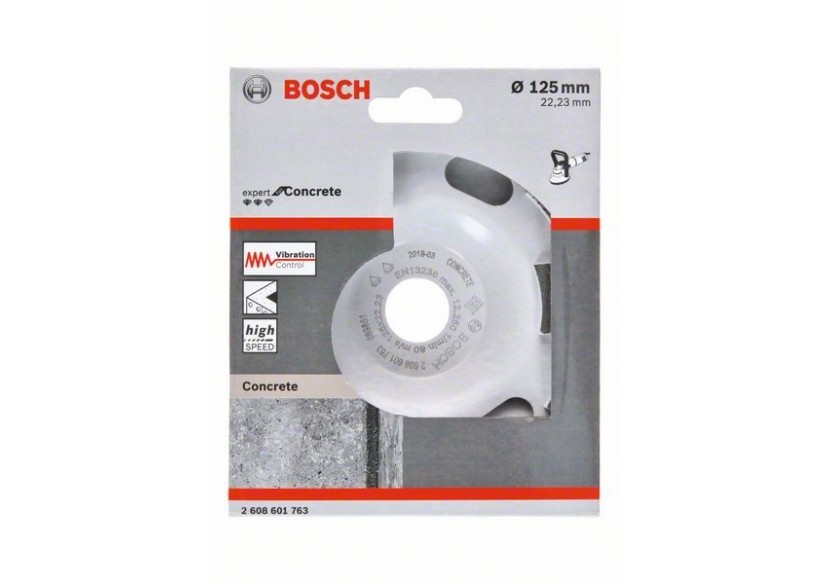 Meule diamantée béton high speed PRO 125x22.23x5mm double rangée de 9 segments - 2608601763 - Bosch Meule diamantée béton high speed PRO 125x22.23x5mm double rangée de 9 segments - 2608601763 - Bosch