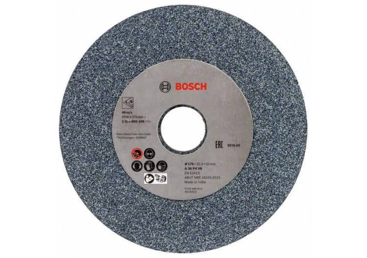 Meule pour touret à meuler 175 mm, 32 mm, 36 - 2608600109 - Bosch