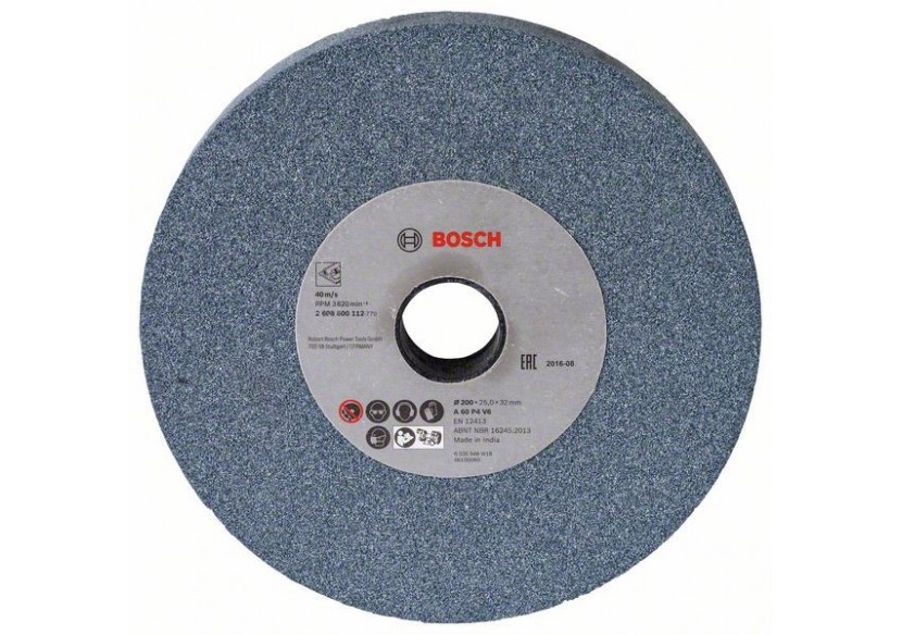 Meule pour touret à meuler 200 mm, 32 mm, 60 - 2608600112 - Bosch Meule pour touret à meuler 200 mm, 32 mm, 60 - 2608600112 - Bosch