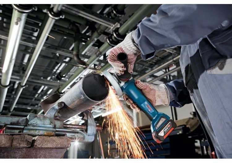 MEULEUSE 115 125 MM GWX 18V-10 P solo Carton - 06019J4200 - Bosch 2