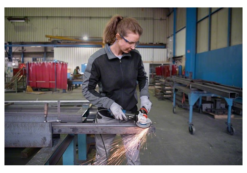 MEULEUSE 125 MM GWX 17-125 S solo Carton - 06017D2300 - Bosch